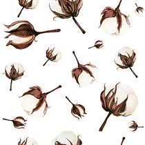 Mi Proyecto del curso: Acuarela botánica para estampados. Un progetto di Illustrazione botanica, Pattern design e Pittura ad acquerello di middling_love - 18.11.2020