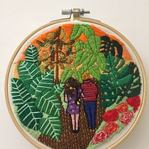 Mi Proyecto del curso: Introducción al bordado botánico. Un projet de Broderie de Paula Tove - 18.11.2020