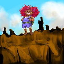 My project in Lighting Principles for Digital Painting course. Character Design, Children's Illustration, and Traditional illustration project by Miles Miles Christian Wyckoff - 11.18.2020