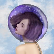 My project in Digital Fantasy Portraits with Photoshop course.  project by czl_clelia - 11.19.2020