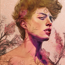 Mi Proyecto del curso: Retrato ilustrado con Procreate. Artes plásticas, Desenho artístico, Desenho de retrato, e Desenho digital projeto de Angels Ruiz @anxels_ - 19.11.2020