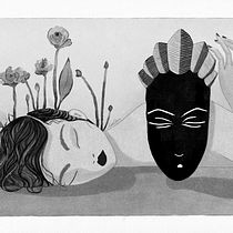 My project in Introduction to Illustration with India Ink course. Ilustração com tinta projeto de cglexus - 20.11.2020