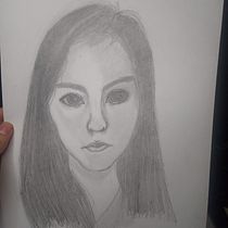 Mi Proyecto del curso: Retrato realista con lápiz de grafito. Pencil Drawing project by Ariel Zh - 11.20.2020