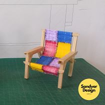 Mi Proyecto del curso: Diseño y conceptualización de una silla. Projekt z dziedziny Projektowanie i w i rób mebli użytkownika Sandyer Miranda - 04.01.2021