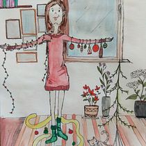 My project in The Art of Sketching: Transform Your Doodles into Art course Ein Projekt aus dem Bereich Traditionelle Illustration von Stavroula An - 25.11.2020