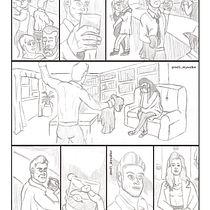 Mi Proyecto del curso: Capturando historias en cómics de fantasía. Comic, Traditional illustration, and Narrative project by Carlos Martín - 11.21.2020