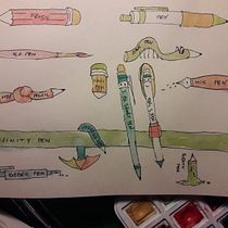EXERCISE ABOUT DRAWING PEN Ein Projekt aus dem Bereich Comic von Francesca Bellini - 21.11.2020
