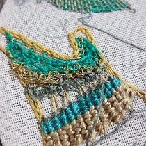 Mi Proyecto del curso: Técnicas avanzadas de bordado: puntadas y composiciones con volumen. Bordado projeto de Evelyn Redondo Polo - 21.11.2020