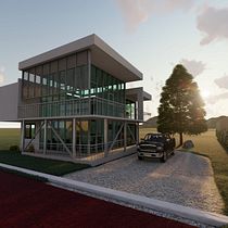 Mi Proyecto del curso: Diseño y modelado arquitectónico 3D con Revit. Projekt z dziedziny 3D,  Projektowanie 3D i Projektowanie graficzne użytkownika jdr1997 - 25.11.2020