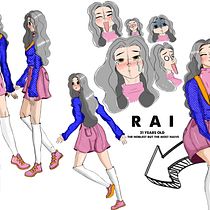 Mi Proyecto del curso: Creación de personajes manga. Character Design project by Andru - 11.22.2020
