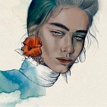 Mi Proyecto del curso: Retrato ilustrado con Procreate. Desenho digital projeto de Tania DM - 22.11.2020