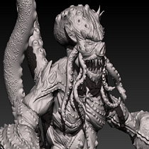 My project in Digital Sculpture of Fantastic Creatures with ZBrush course. 3D, 3D Character Design, and 3D Modeling project by Mateo Arciniegas Caicedo - 11.22.2020
