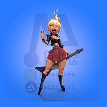 Mi propuesta de llevar un personaje el 2d al 3d Ein Projekt aus dem Bereich 3D und Design von 3-D-Figuren von Matias Acuña - 23.11.2020