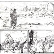 My project in Pencil Drawing for Superhero Comics course. Comic projeto de Paolo Boccardi - 23.11.2020