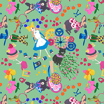 Alice's Adventures in Wonderland. Design project by Katharina Seidel - 10.23.2020