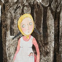 Vasilisa y Baba Yaga: Introducción a la ilustración infantil. Traditional illustration project by Antonieta Medeiros - 11.23.2020