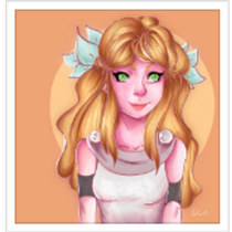 My project in Female Character Portraits in Procreate course. Traditional illustration project by wildgirl86 - 11.23.2020