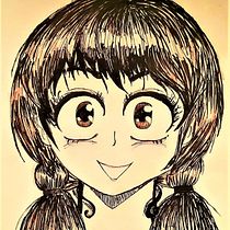 Mi Proyecto del curso: MI proyecto de creación de personajes manga MARITA. Traditional illustration project by Jade Zamora - 09.08.2020