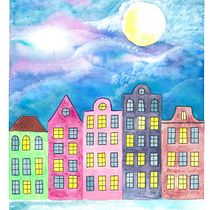 Mi Proyecto del curso: Creación de paletas de color con acuarela. Un progetto di Illustrazione tradizionale e Pittura ad acquerello di Rospin Art - 23.11.2020