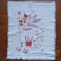 Mi Proyecto del curso: Introducción al bordado en relieve. Bordado projeto de Pilar - 23.09.2020