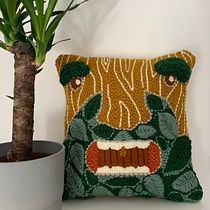Mein Kursprojekt: XL Magic Needle Stickerei. Bordado, Decoração de interiores, e Punch needle projeto de dorakenezy - 23.11.2020