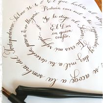 Mi Proyecto del curso: Caligrafía inglesa de la A a la Z. Calligraph project by Carmen Flores - 03.24.2021