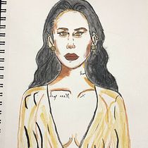 My project in  Watercolor Portrait Sketchbook course. Traditional illustration project by Juan Prieto - 11.24.2020