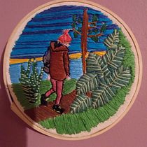 Mi Proyecto del curso: Introducción al bordado botánico. Un projet de Broderie de fehc096 - 24.11.2020