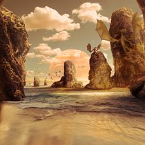 Mi Proyecto del curso: Matte painting cinematográfico. Traditional illustration project by Antonio Domínguez - 11.26.2020