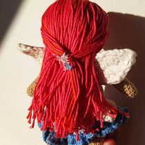 Claudina Muñeca Mi Proyecto del curso: Amigurumi: creación de personajes con ganchillo. Art To, s, Sewing, Creativit, Design, To, Design, Character Design, and Fiber Arts project by Hada - 11.25.2020