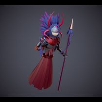 Mi Proyecto del curso: Modelado de personajes en Maya. Un progetto di 3D, Progettazione 3D e Modellazione 3D di Daniel Pérez Viera - 24.11.2020