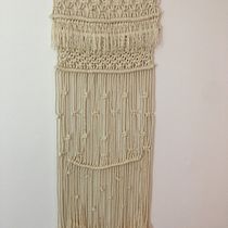 Mi proyecto final Introducción al macramé: creación de un tapiz decorativo Ein Projekt aus dem Bereich Makramee von Nora Rodriguez - 16.12.2020