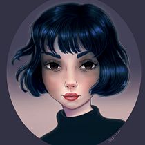 My project in Female Character Portraits in Procreate course. Projekt z dziedziny  R, sunek art, st i czn użytkownika Sophie Soof - 25.11.2020