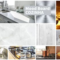 Mood Board Cozinha Clean: Cor aplicada ao design de interiores. Un proyecto de Arquitectura, Arquitectura interior y Diseño de Fernanda Louzada - 25.11.2020