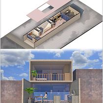 Mi Proyecto del curso: Ilustración digital de proyectos arquitectónicos. Architecture, Digital Architecture, and Design project by Saskia Flores - 11.25.2020