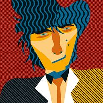 Mi Proyecto del curso: Ilustración digital con formas geométricas de Johnny Thunders. Ilustração vetorial projeto de Miguel Ángel Rodríguez Lobato - 02.12.2020