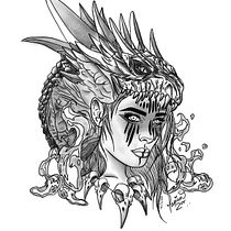  Mi Proyecto del curso: Diseño e ilustración digital de tatuajes con Procreate. Digital Drawing, and Tattoo Design project by mxssybun - 11.26.2020