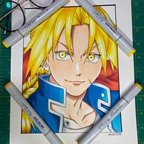 Mi Proyecto del curso: Coloreado con marcadores para dibujo manga. Drawing, and Manga project by Danilo Moy Li - 12.29.2020
