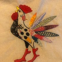 Mi Proyecto del curso: Técnicas de bordado: ilustrando con hilo y aguja. Un projet de Broderie de saracrismar - 26.11.2020
