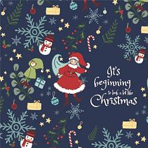It's Beginning to look a lot like Christmas. Traditional illustration, and Pattern Design project by kitkat_panthira - 11.27.2020