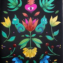 Proyecto final floral. Pintura Acrílica projeto de Frinee Mateos Flores - 08.12.2020