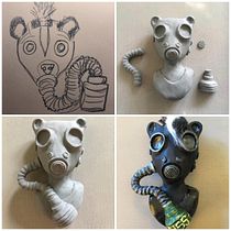 My project in Art Toy Creation course. Un proyecto de Art to, Concept Art, Artesanía y Escultura de Raul Aguilar - 27.11.2020