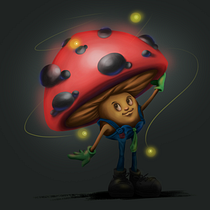 mushie. Ilustração digital projeto de Jo Riz - 28.11.2020