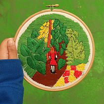 Mi Proyecto del curso: Introducción al bordado botánico. Un projet de Broderie de ariadna_9_1 - 28.11.2020
