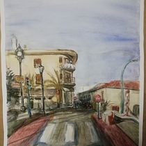 Mi Proyecto del curso: Paisajes urbanos en acuarela. Een project van  Urban art,  Beeldende kunst,  Tekening, Tekening met potlood,  Artistieke tekening,  Architecturale illustratie, Schilderij y Aquarelschilderen van Fran Castellano - 29.11.2020