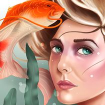 Sushigirl. Digital Illustration project by Luis Robledo - 11.29.2020