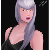 Mi Proyecto del curso: Retrato de personajes femeninos con Procreate. Projekt z dziedziny  użytkownika Carla Bencomo Magaña - 05.12.2020