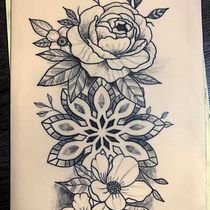 Mi Proyecto del curso: Tatuaje para principiantes. Tattoo Design project by Saray Ruiz - 11.29.2020