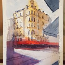 Mi Proyecto del curso: Dibujo arquitectónico con acuarela y tinta. Arte urbana projeto de Emilio Romero - 29.11.2020