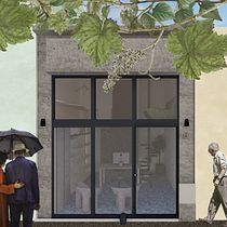 My project in Architectural Visualization Using Digital Collage course. Un projet de Architecture de sofia.agg - 29.11.2020
